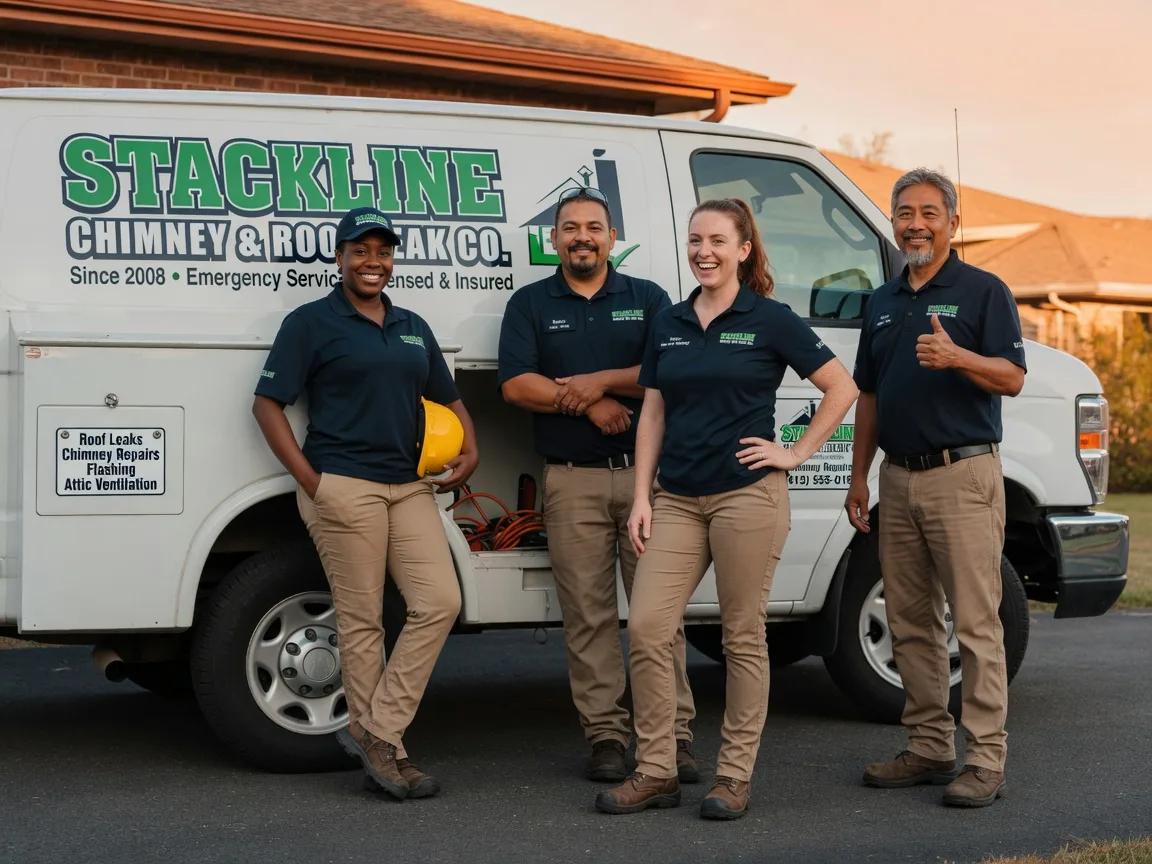 Chimney flashing repair company in Herald, CA